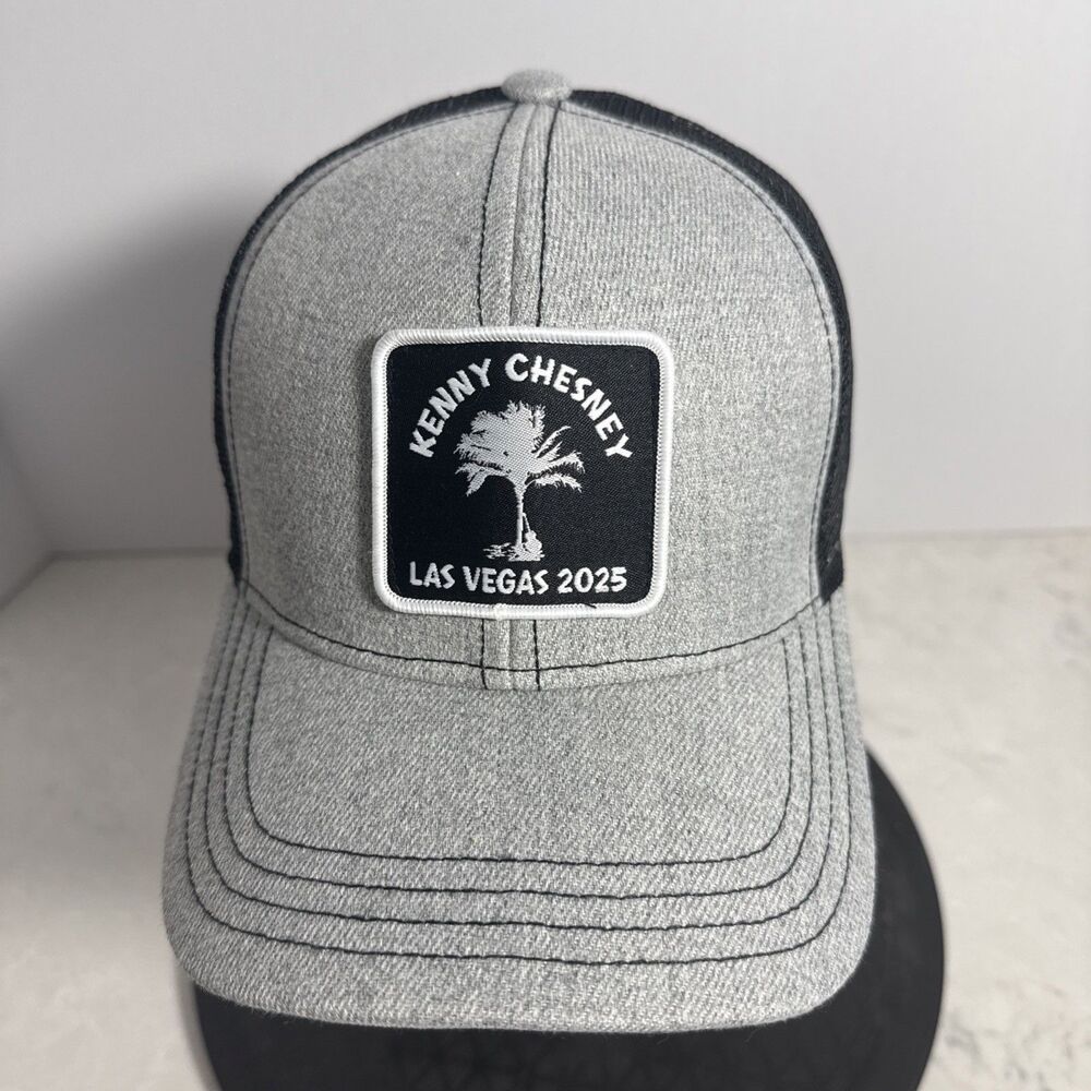Kenny Chesney Las Vegas 2025 Trucker Snapback Cap Hat NWOT